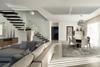 Radiana hidden ceiling panels - living room